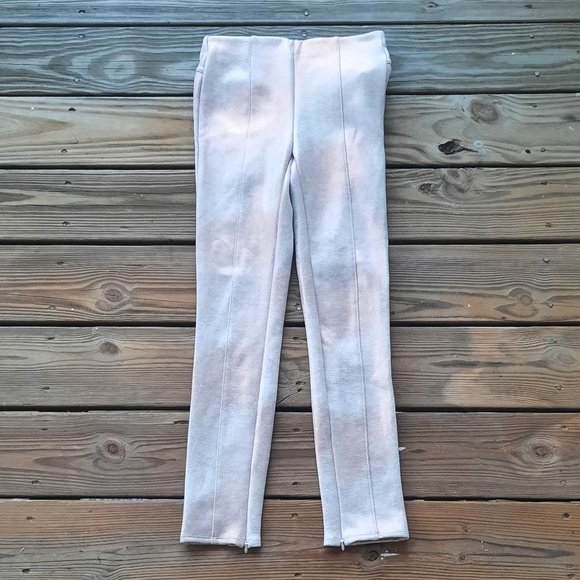 Anthropologie Sueded Metallic Leggings - Picture 3 of 6